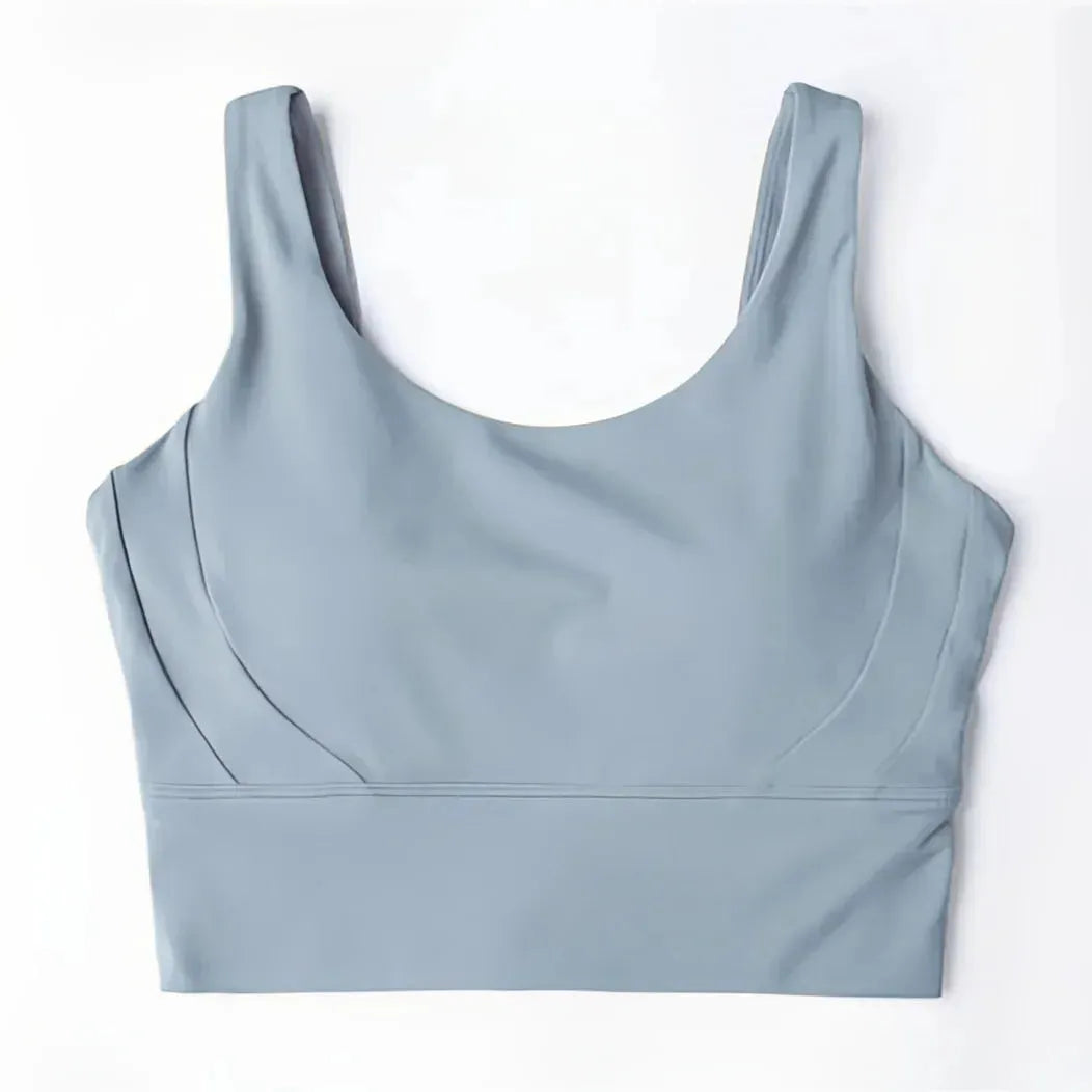 Seamless Yoga Set for Women - High Waist Yoga Pants with Pockets & Supportive Sports Bra - Moisture Wicking Gym Clothes for Yoga, Pilates & Workout - Perfect for Studio Sessions & Home Fitness