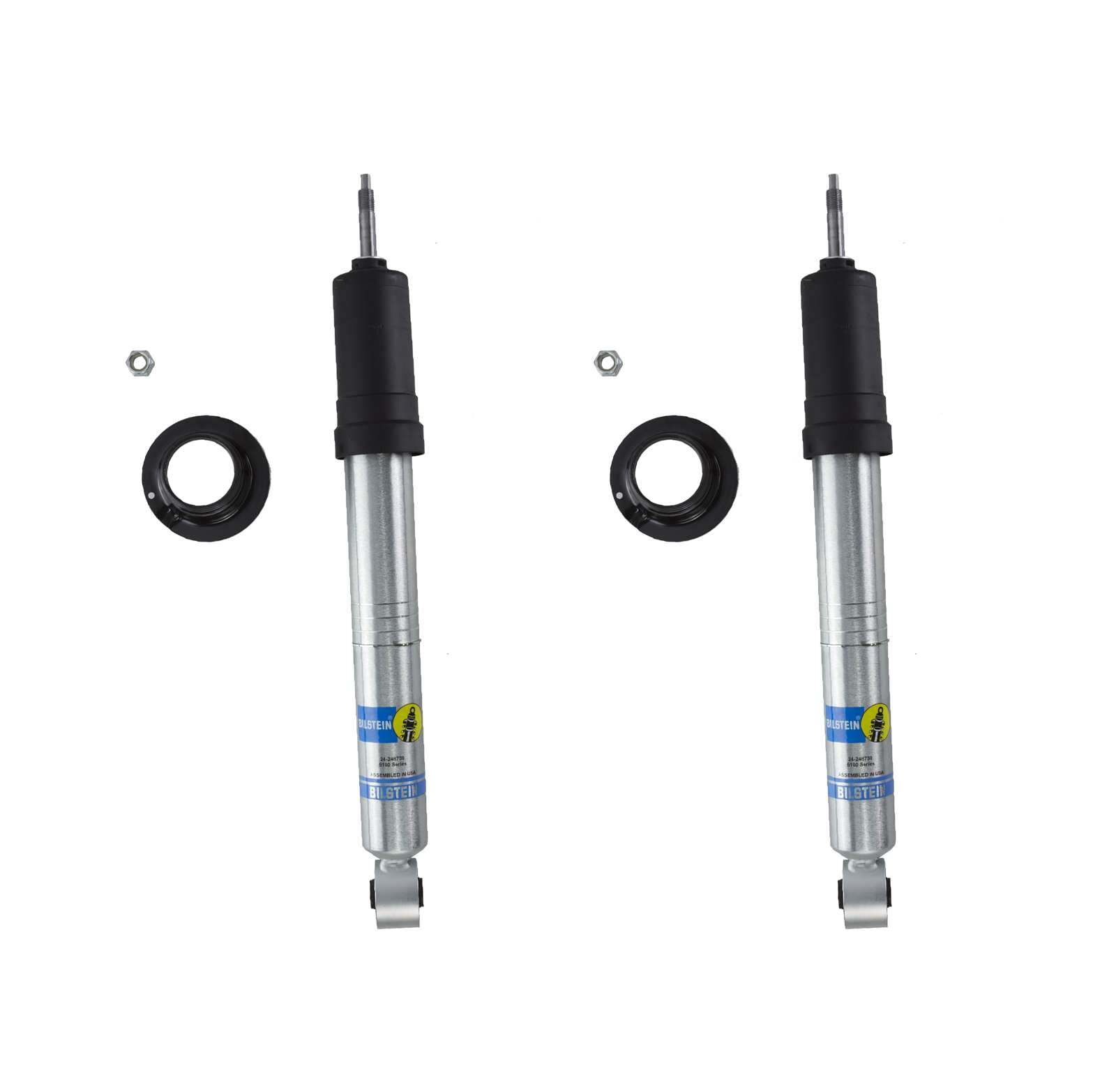 Bilstein 24-248730 5100 Series Adjustable Front Monotube Shocks for 1996-2002 Toyota 4Runner - 0-2.3