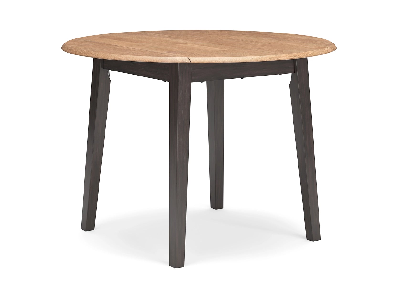 Gesthaven Brown Wooden Dining Table Set with 4 Chairs - Modern Kitchen Furniture for Small Spaces | Perfect for Breakfast Nook, Apartment Dining, and Family Gatherings