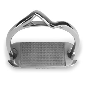 MDC 'S' Classic Stirrup - Premium Leather Equestrian Riding Stirrups for English & Western Riding - Perfect for Horseback Riding, Training & Show Jumping