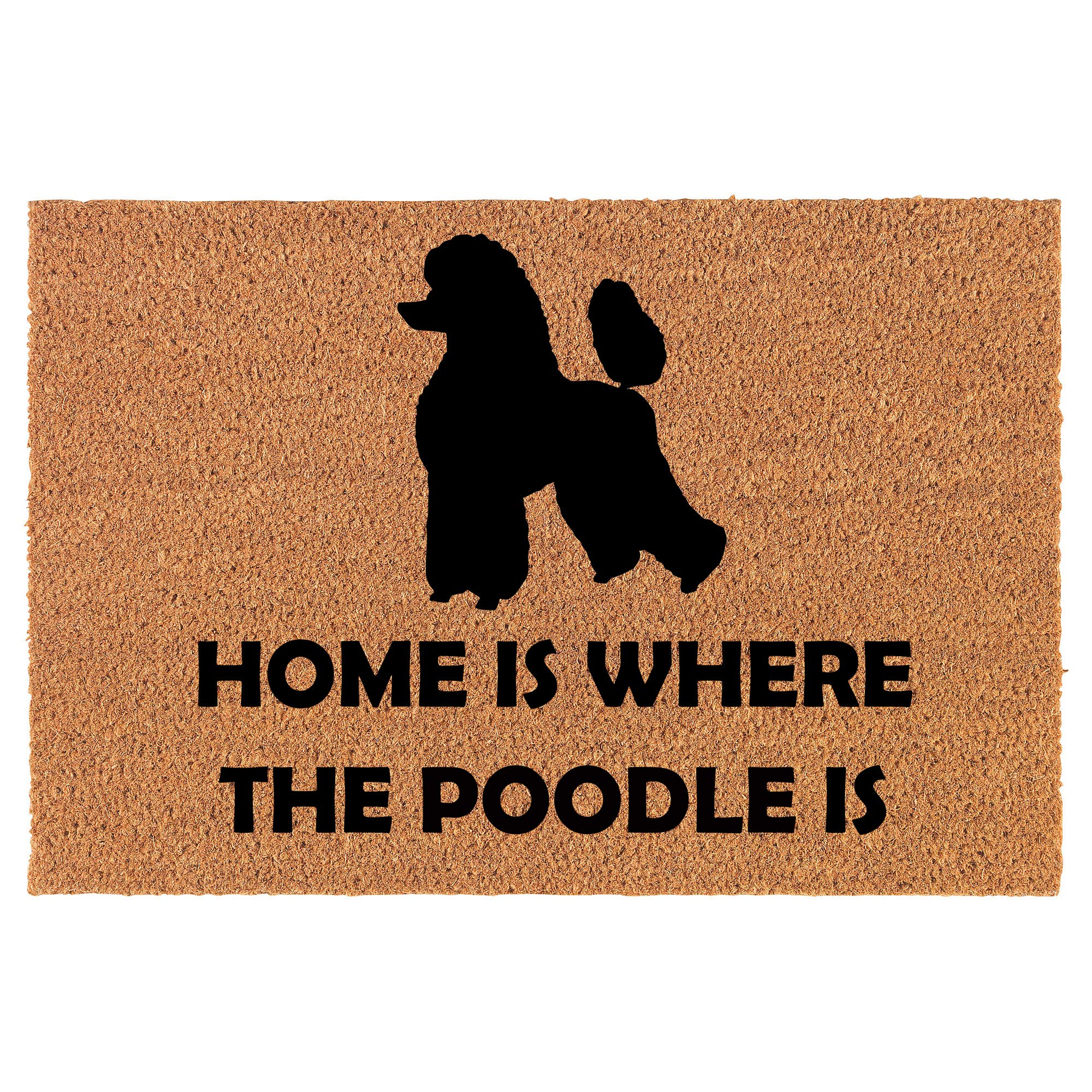 Premium Coir Doormat for Front Door - Natural Coconut Fiber Welcome Mat - 30