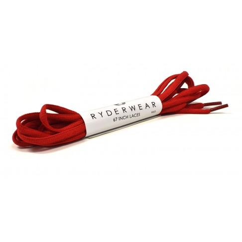 Premium Red Shoelaces for Sneakers & Athletic Shoes - Durable & Stylish Replacement Laces for Running, Walking & Everyday Wear