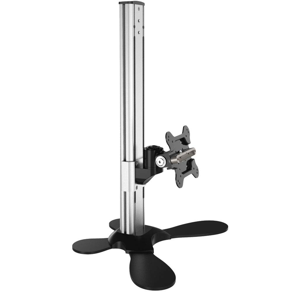 Cotytech Apple Monitor Stand Quick Release with Low Profile Vertical Lift (BL-AF5) - Ergonomic Desk Mount for MacBook, iMac & Mac Mini - Perfect for Home Office & Workspace Setup