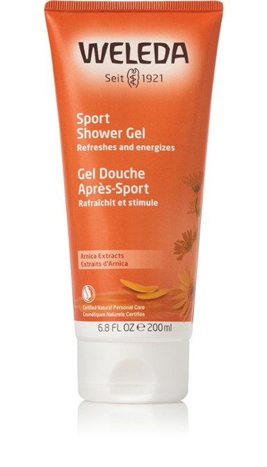 Weleda Arnica Sport Shower Gel for Men & Women - Post-Workout Muscle Relief & Refreshing Body Wash - Ideal for Gym, Running & Active Lifestyles