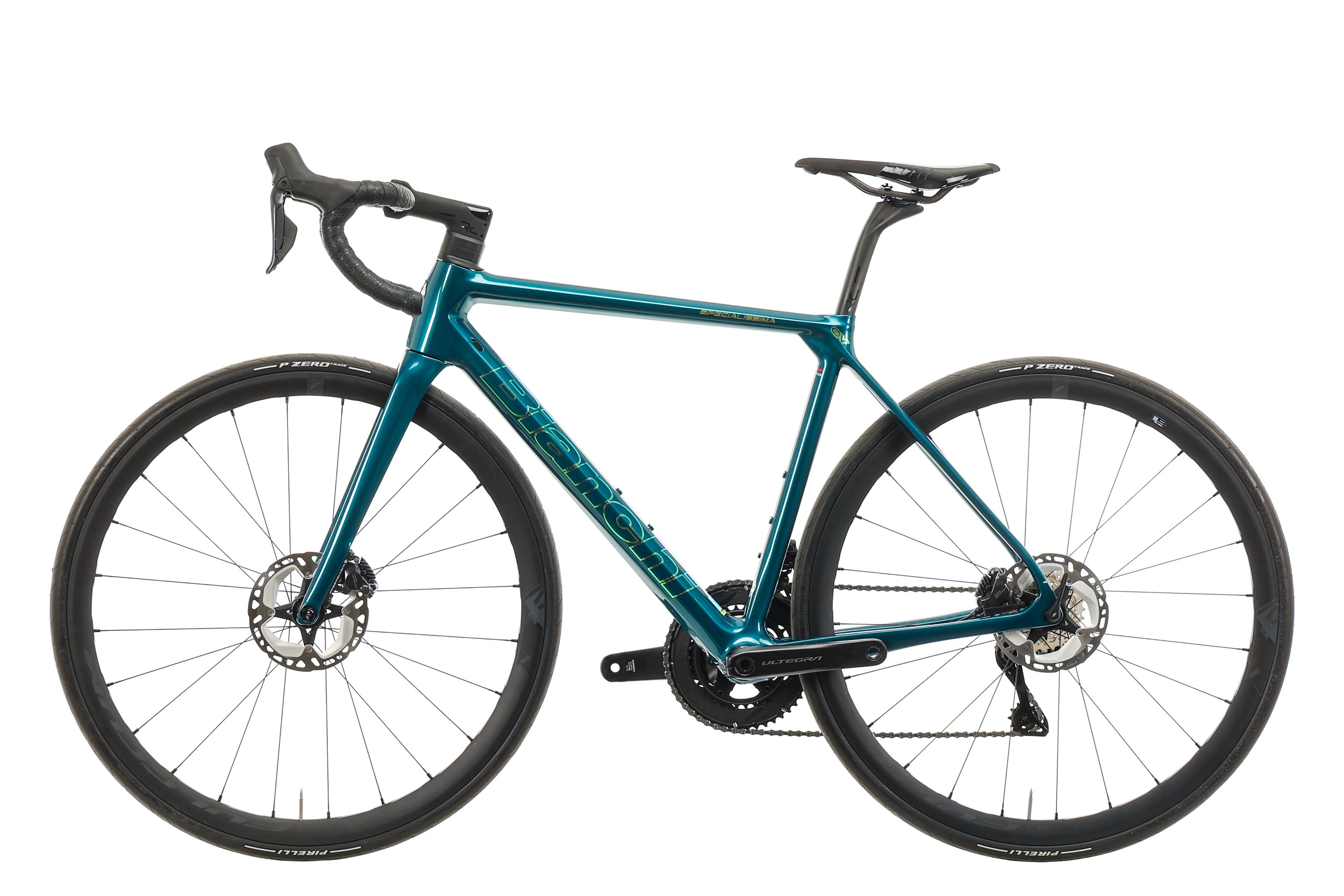 Bianchi Specialissima Ultegra Di2 Carbon Road Bike 2022 - 53cm Size for Men - Lightweight & High-Performance Racing Bicycle for Road Cycling, Triathlon & Endurance Training
