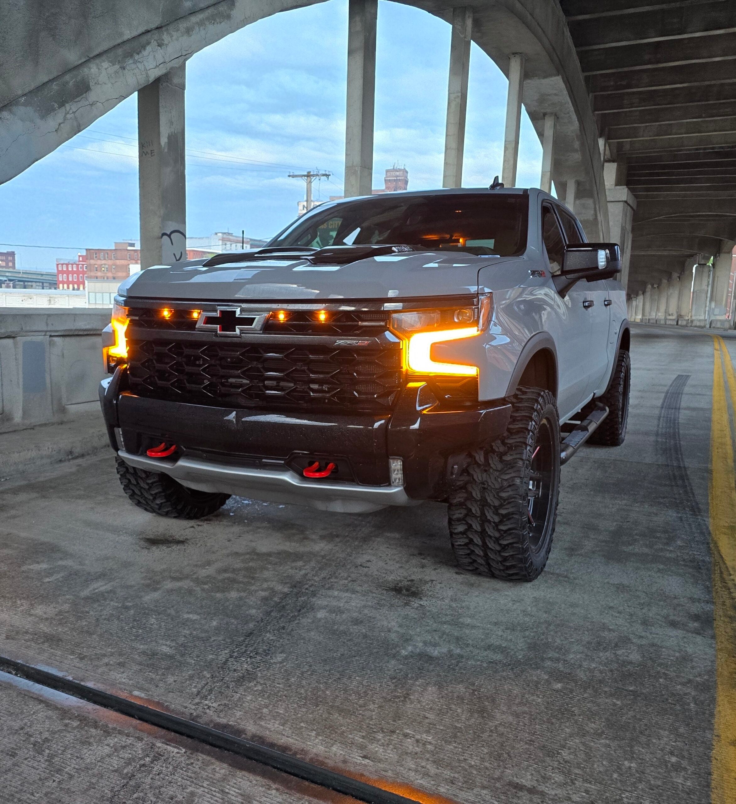 2022-2025 Chevy Silverado 1500 Amber Switchback DRL Kit - Upgrade Headlights for Enhanced Visibility & Style | Perfect for Night Driving & Off-Road Adventures
