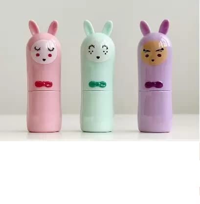 Best Lip Balm for Dry and Chapped Lips - Moisturizing & Healing Cartoon-Shaped Lip Care - Perfect for Winter, Travel, and Daily Hydration