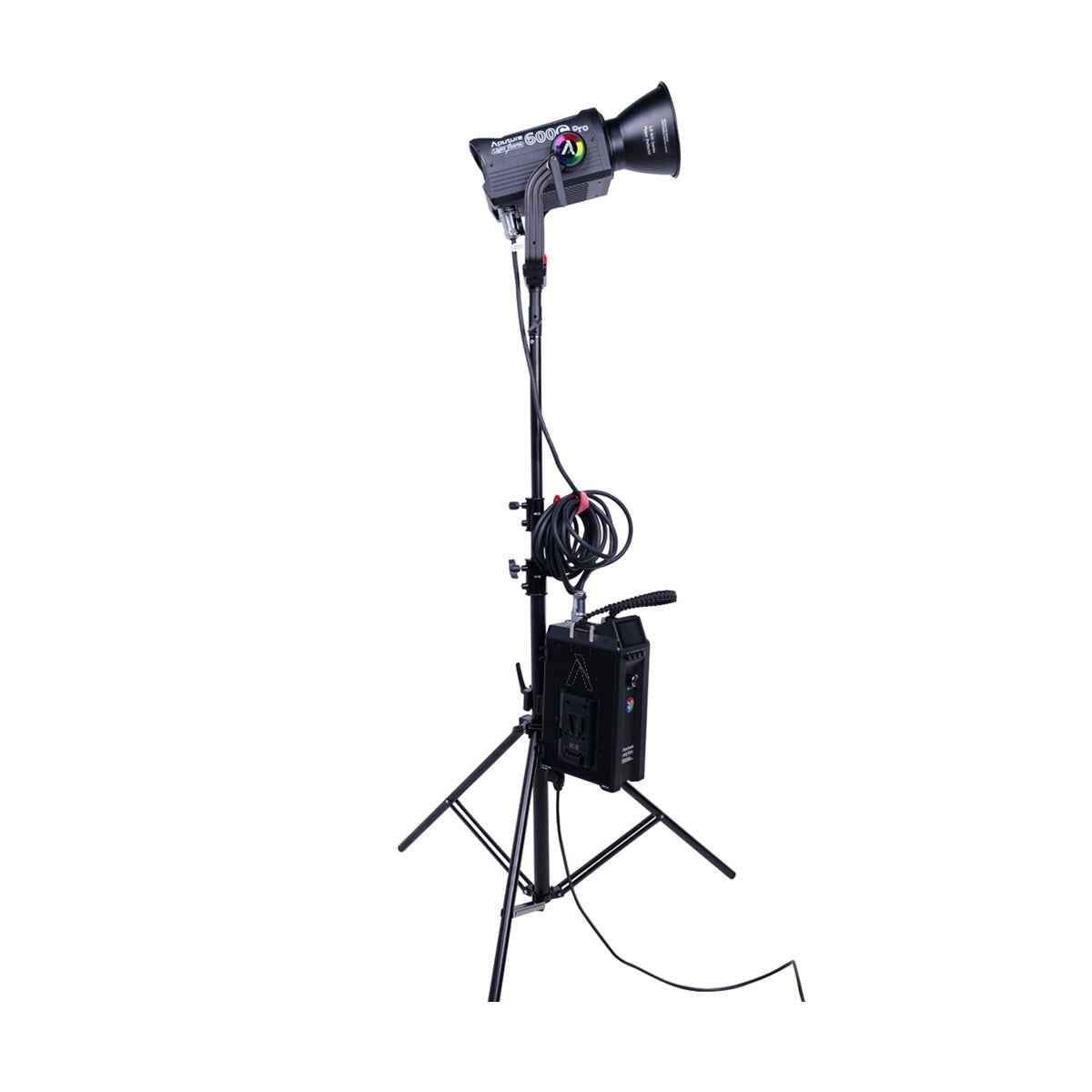 Aputure LS 600c Pro RGB LED Light with V-Mount Battery - Professional Studio Lighting for Photography & Videography | Perfect for YouTube, Film Sets, and Live Streaming