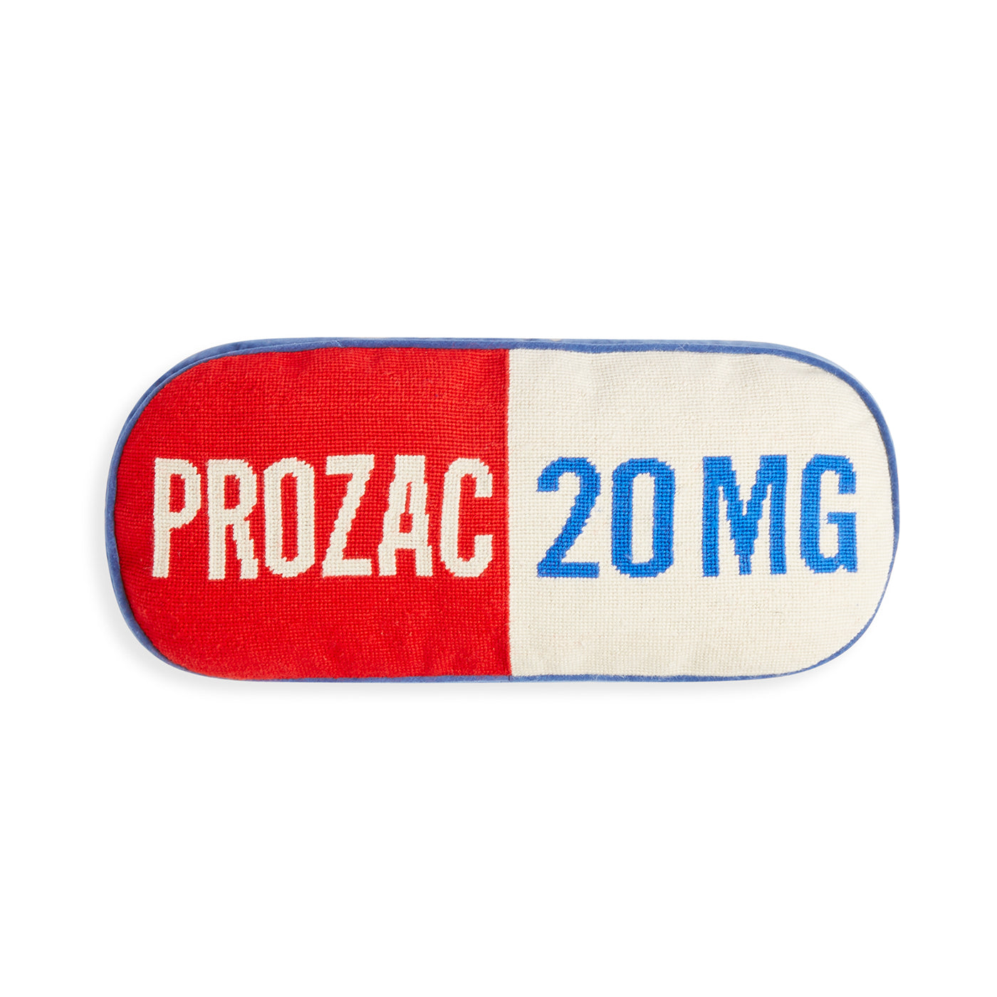 Prozac Pillow for Anxiety & Depression Relief - Soft Comfort Pillow with Prescription Medication Holder - Perfect for Stress Relief at Home or Office