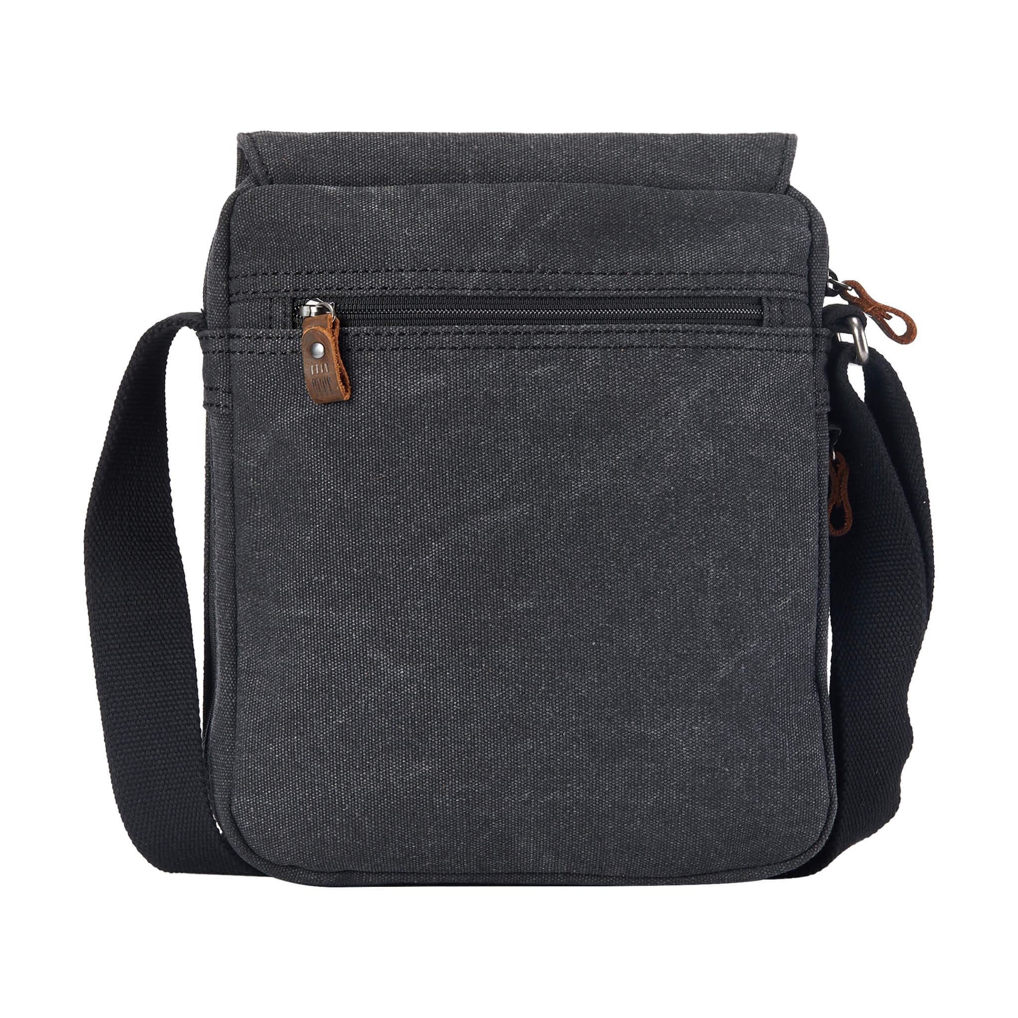 TRP0211 Troop London Classic Canvas Crossbody Bag for Men & Women - Stylish & Durable Everyday Shoulder Bag for Work, Travel & Casual Outings