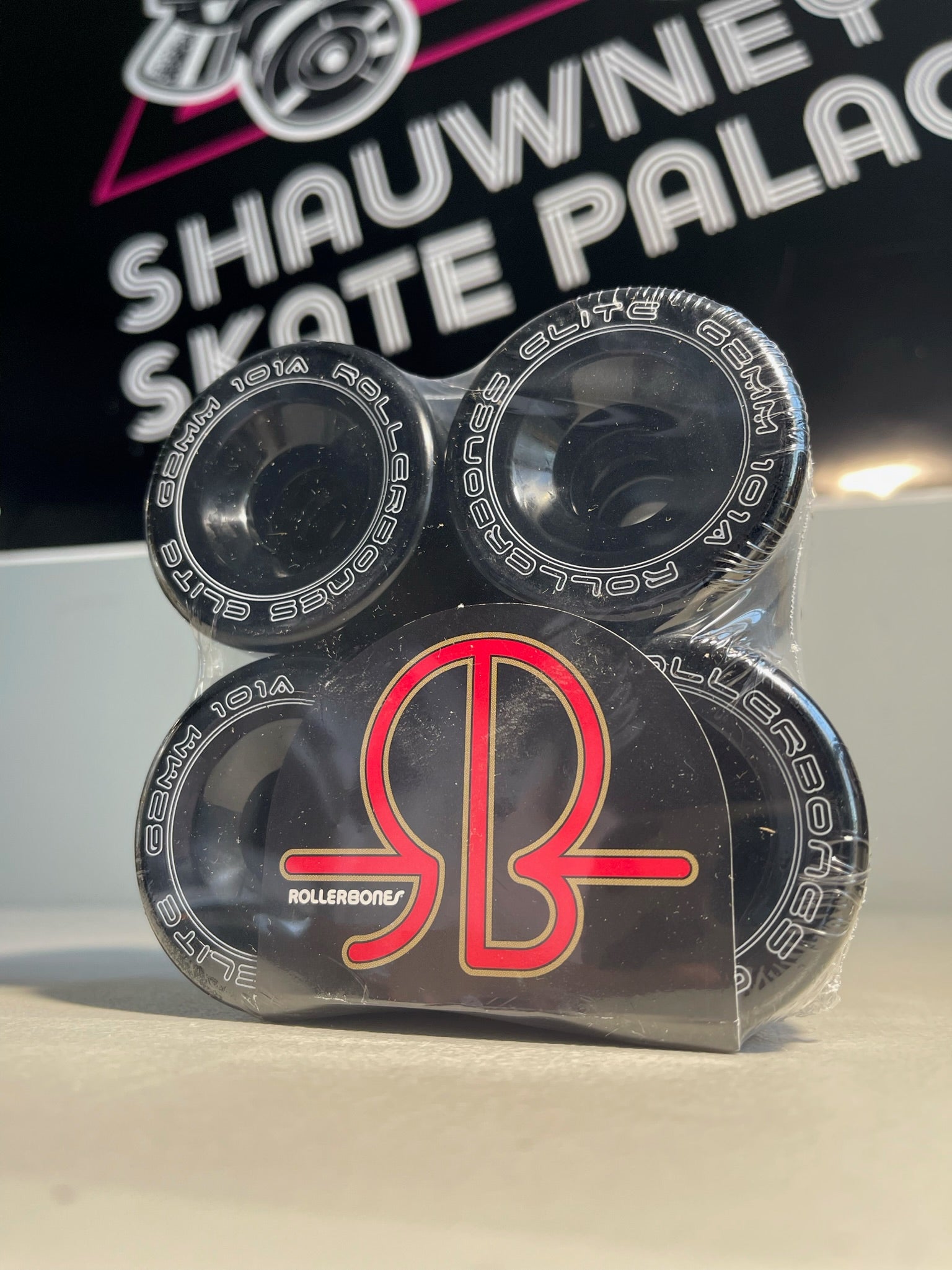 Roller Bones Elite Skateboard Wheels (57MM & 62MM) 101a & 103a Durometer - High Performance Wheels for Street Skating & Park Riding