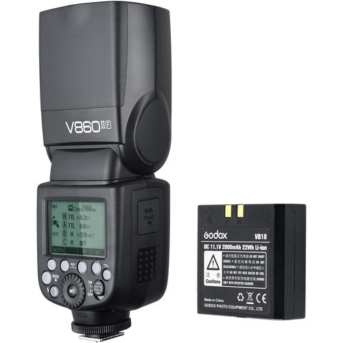 Godox VING V860 IIF TTL Lithium-Ion Flash for Fujifilm Cameras - Perfect for Portrait, Wedding & Studio Photography