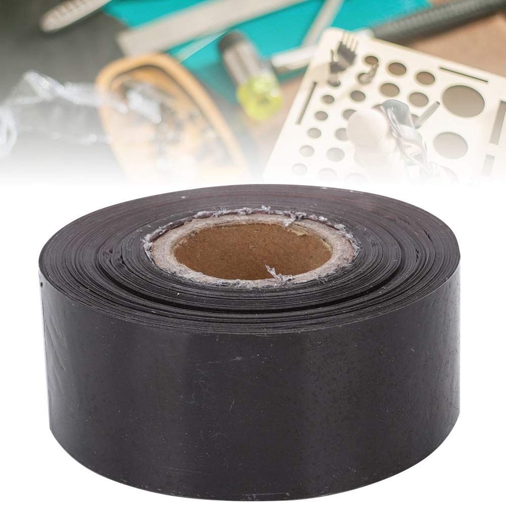 Premium 3cm x 120m Hot Stamping Foil Roll - PU Heat Transfer Gold Leaf Paper for DIY Crafts, Scrapbooking & Card Making - Perfect for Hot Foil Stamping Machines (Black)