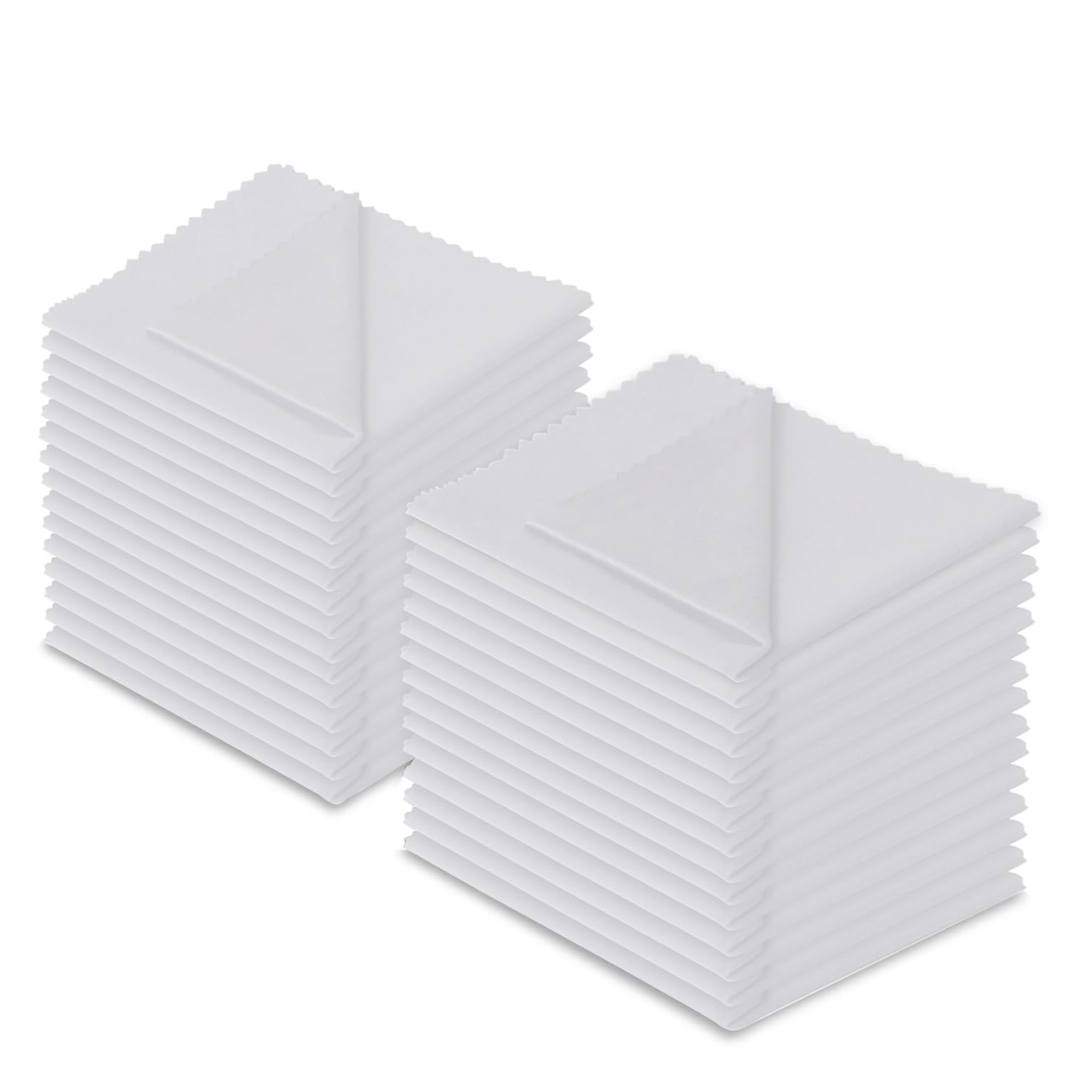 Premium Microfiber Cleaning Cloths - 30 Pack for Glasses, Lenses, Screens & Electronics | Ultra-Soft Scratch-Free Wipes for Eyeglasses, Camera Lenses, Smartphones & More | Reusable & Washable for Daily Cleaning Needs