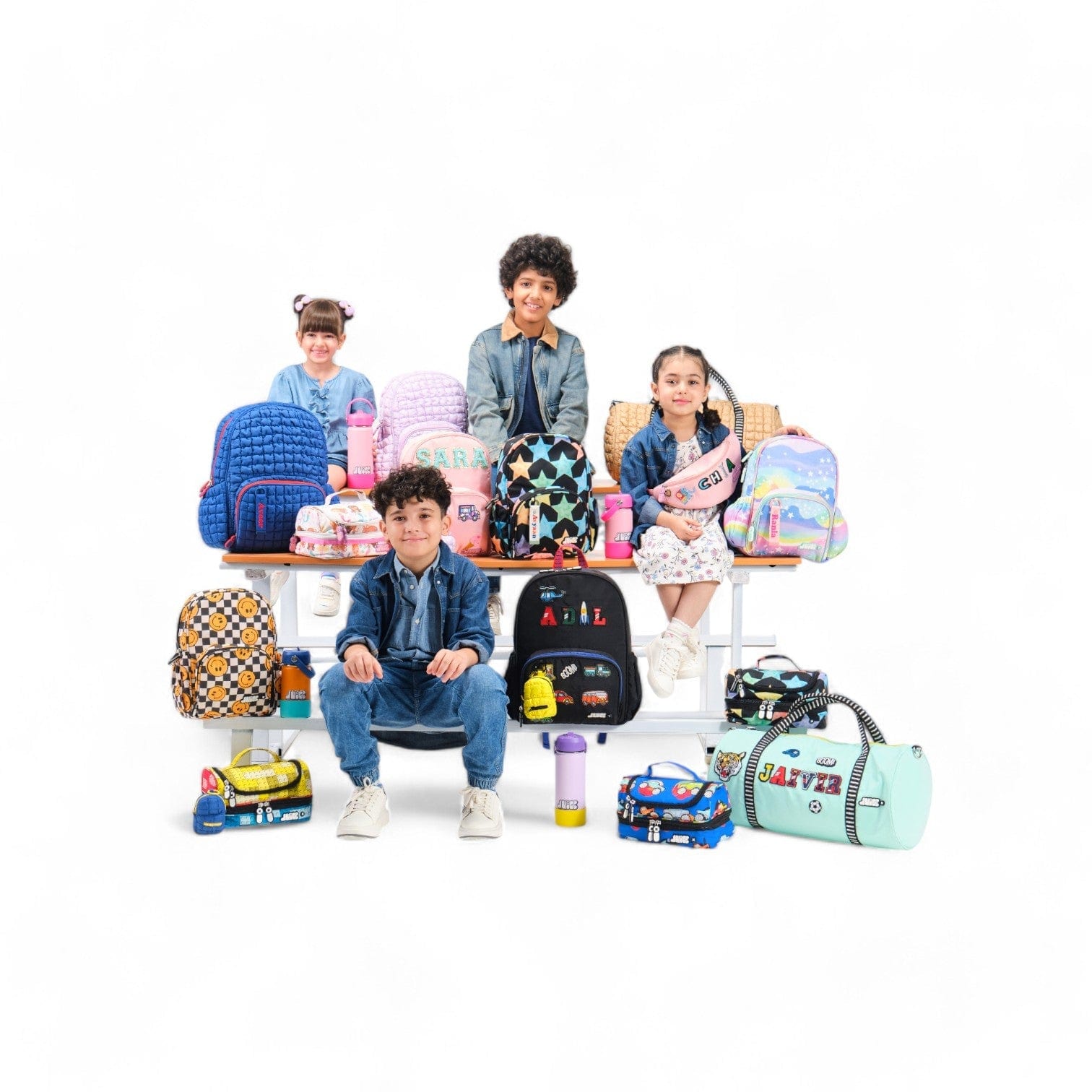 Boba Medium Backpack for Women & Men - Lightweight Travel Backpack with Laptop Compartment, Water Resistant Bomba Blue - Perfect for School, Work, Hiking & Daily Commute