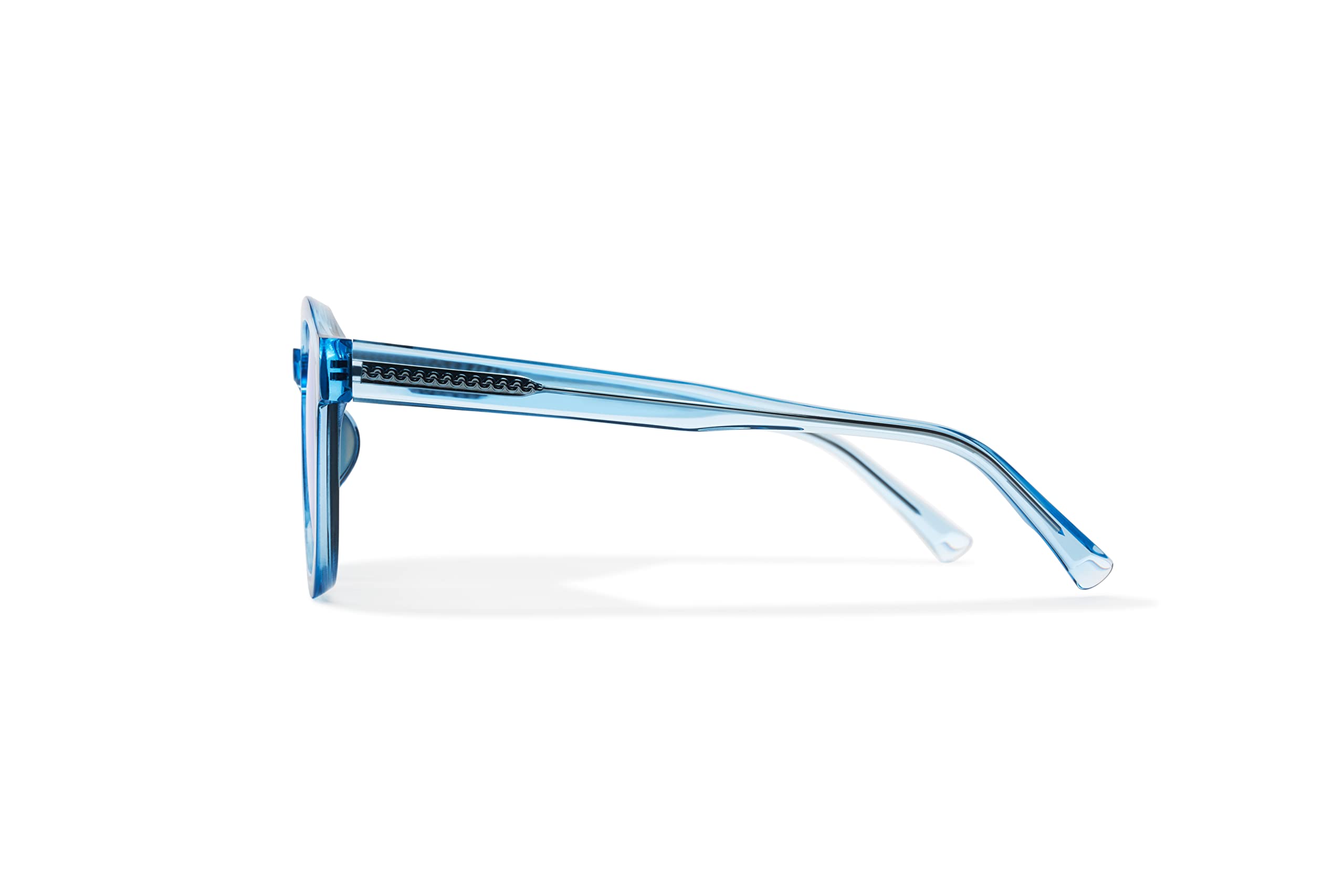 Nobibi Oversized Round Polarized Sunglasses for Women & Men - 100% UV Protection - Fashion Sun Glasses for Driving, Beach & Outdoor Activities