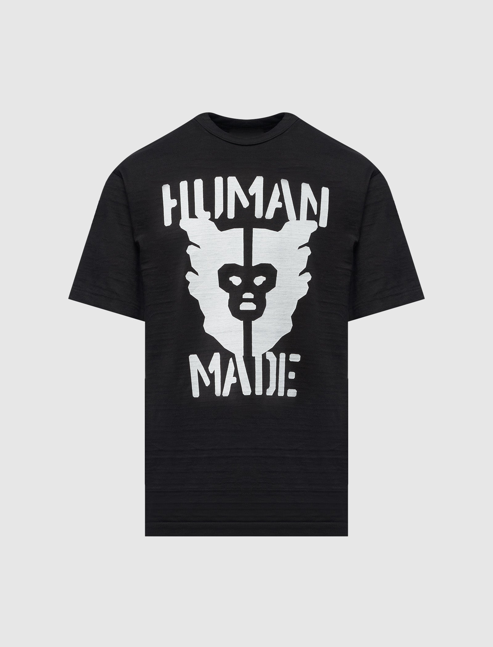 Human Made Black Logo Graphic T-Shirt for Men - Streetwear Casual Cotton Tee | Perfect for Everyday Wear, Outings & Urban Fashion