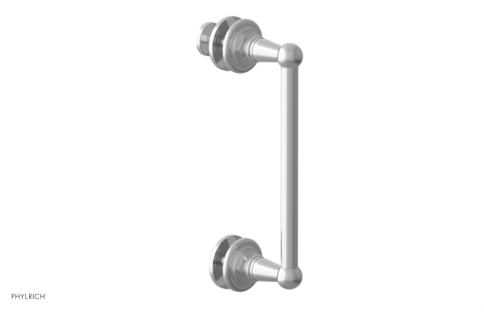 Jamestown 8 Single Sided Shower Pull 165 92 08 - Premium Bathroom Hardware for Shower Doors & Glass Enclosures