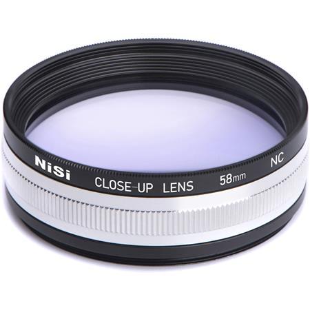 NiSi 58mm Close-Up Macro Lens Kit with 49mm & 52mm Step-Up Rings - Perfect for DSLR & Mirrorless Camera Macro Photography