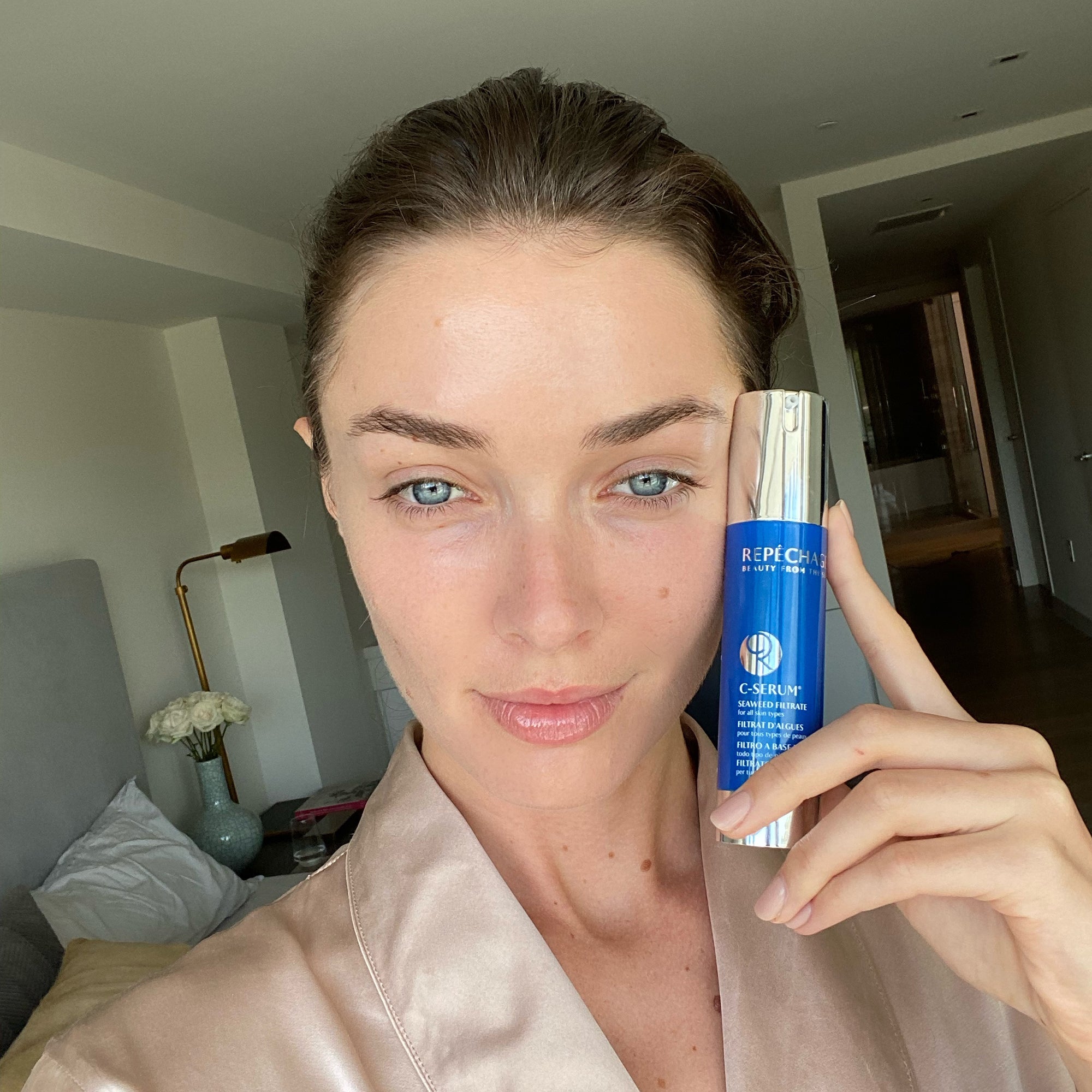 Best Vitamin C Serum with Seaweed Extract for Brightening & Anti-Aging | Organic Face Serum for Dark Spots & Wrinkles | Day & Night Skincare Routine