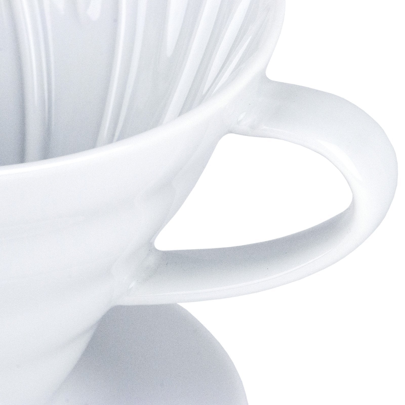 Hario V60 Ceramic Coffee Dripper - Premium Pour Over Coffee Maker for Home & Office Brewing - Perfect for Single Cup Drip Coffee, Specialty Coffee & Barista Use
