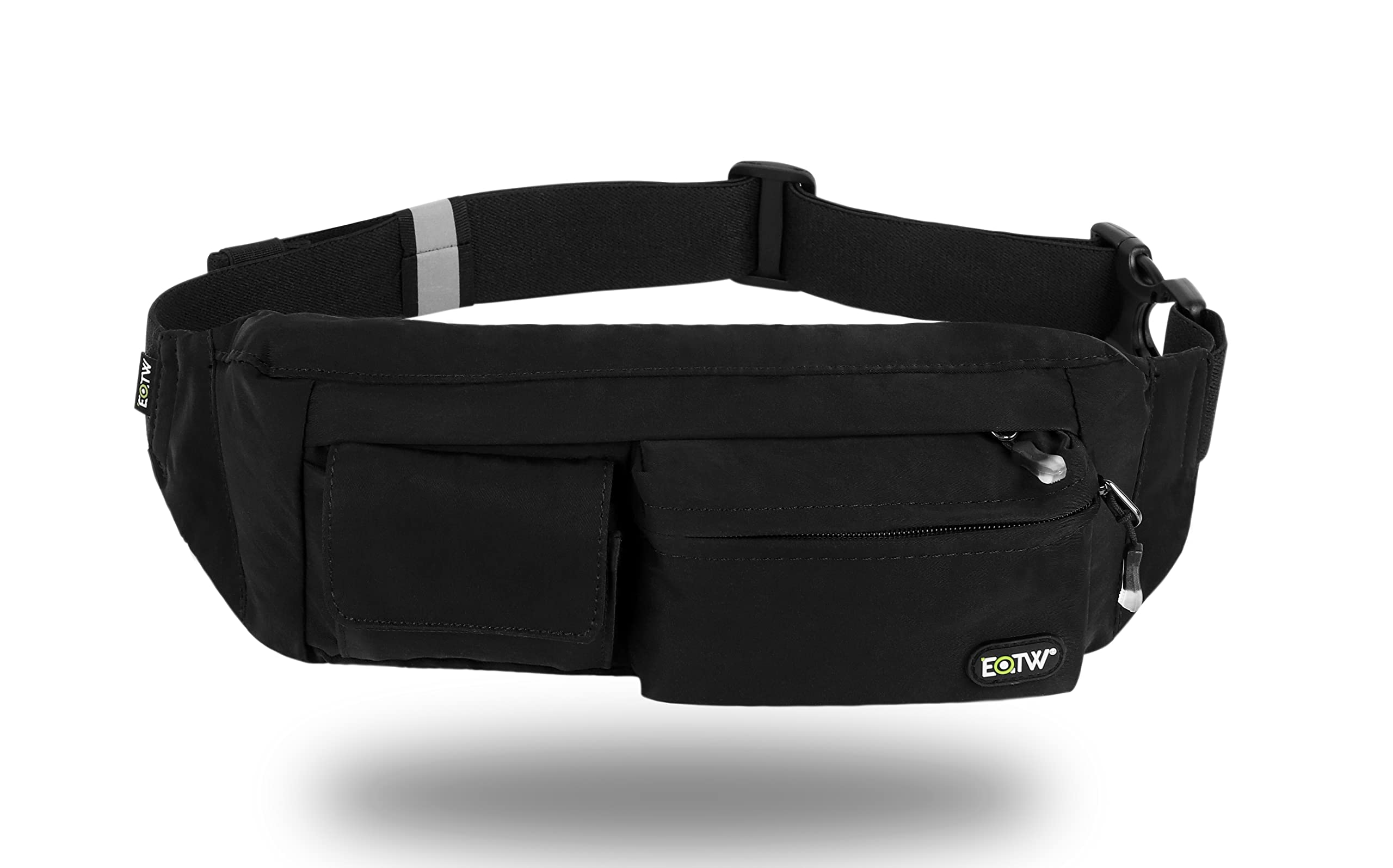EOTW Fanny Pack for Men & Women - Lightweight Waist Bag with 4 Pockets for Running, Hiking, Travel & Walking - Crossbody Chest Bag Fits Any Phone - Perfect for Outdoor Adventures, Gym & Daily Use
