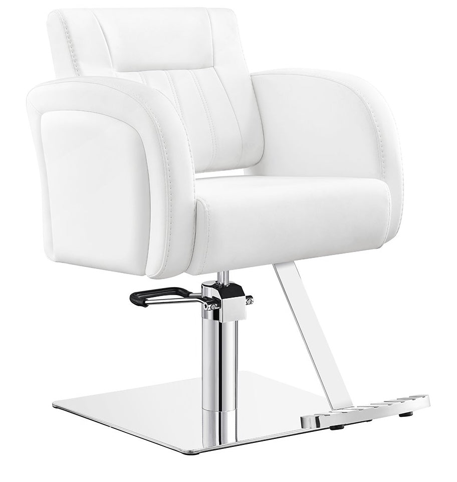 Premium Anodized Salon Chair for Hair Styling & Barber Shops - Durable & Adjustable Beauty Salon Furniture for Professional Use