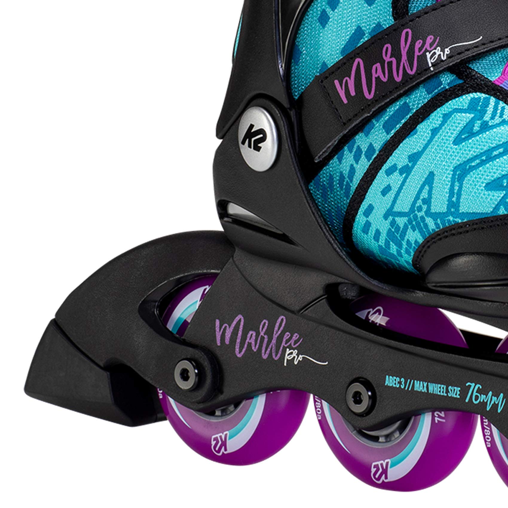 K2 Unisex Adult Marlee Pro Inline Skates - Comfortable Fitness & Recreational Rollerblades for Men & Women - Perfect for Outdoor Exercise, Park Skating & Urban Commuting