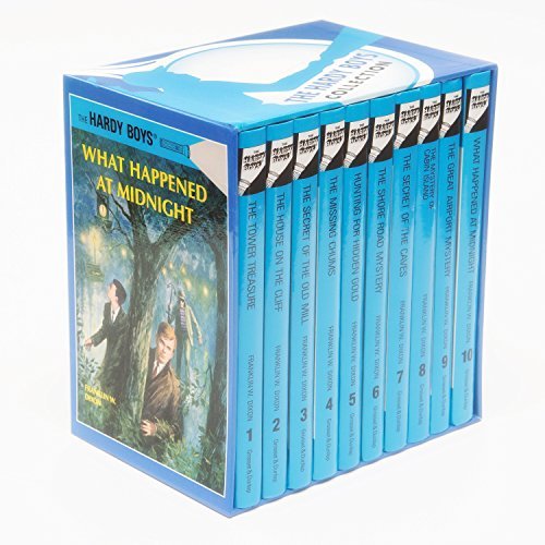 Hardy Boys Mystery Collection - Boxed Set of 10 Hardcover Books by Franklin W Dixon | Classic Teen Detective Novels for Young Readers, Perfect for Gifts & Home Libraries (2014 Edition)