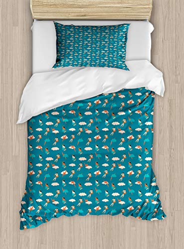 Petrol Blue Multicolor
