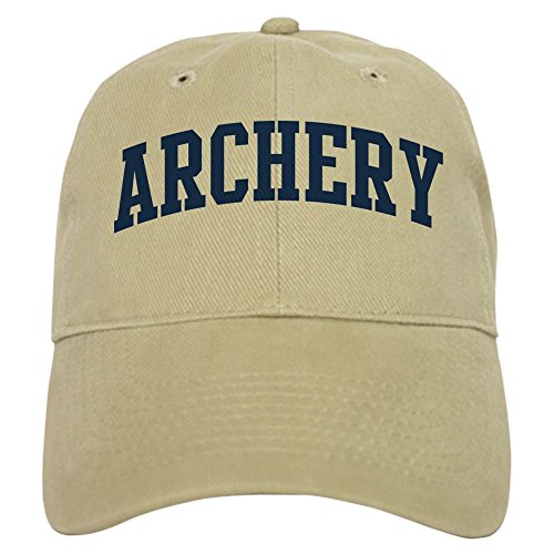 Khaki - Archery (Blue Curve) Cap