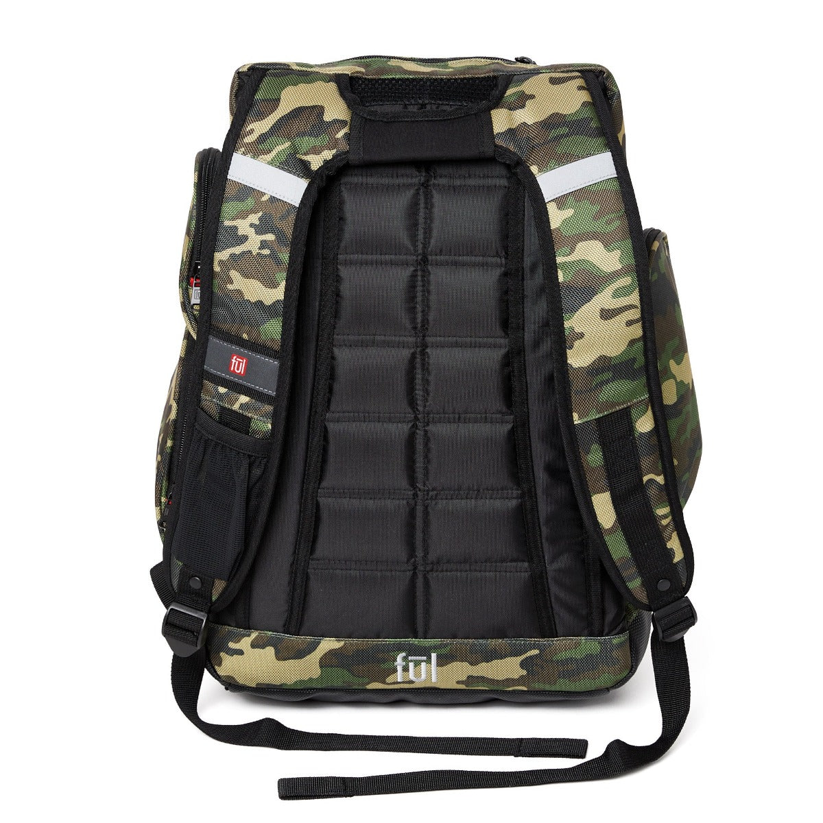 FŪL Tech Backpack - Military Grade Woodland Camo Tactical Backpack for Outdoor Adventures, Hiking & Travel | Durable Water-Resistant Daypack for Camping & Survival Gear