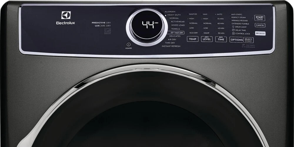 Electrolux 600 Series ELFG7637AT Titanium Gas Dryer - Large Capacity, Energy Efficient for Home Laundry Room | Perfect for Families, Apartments & Heavy Loads