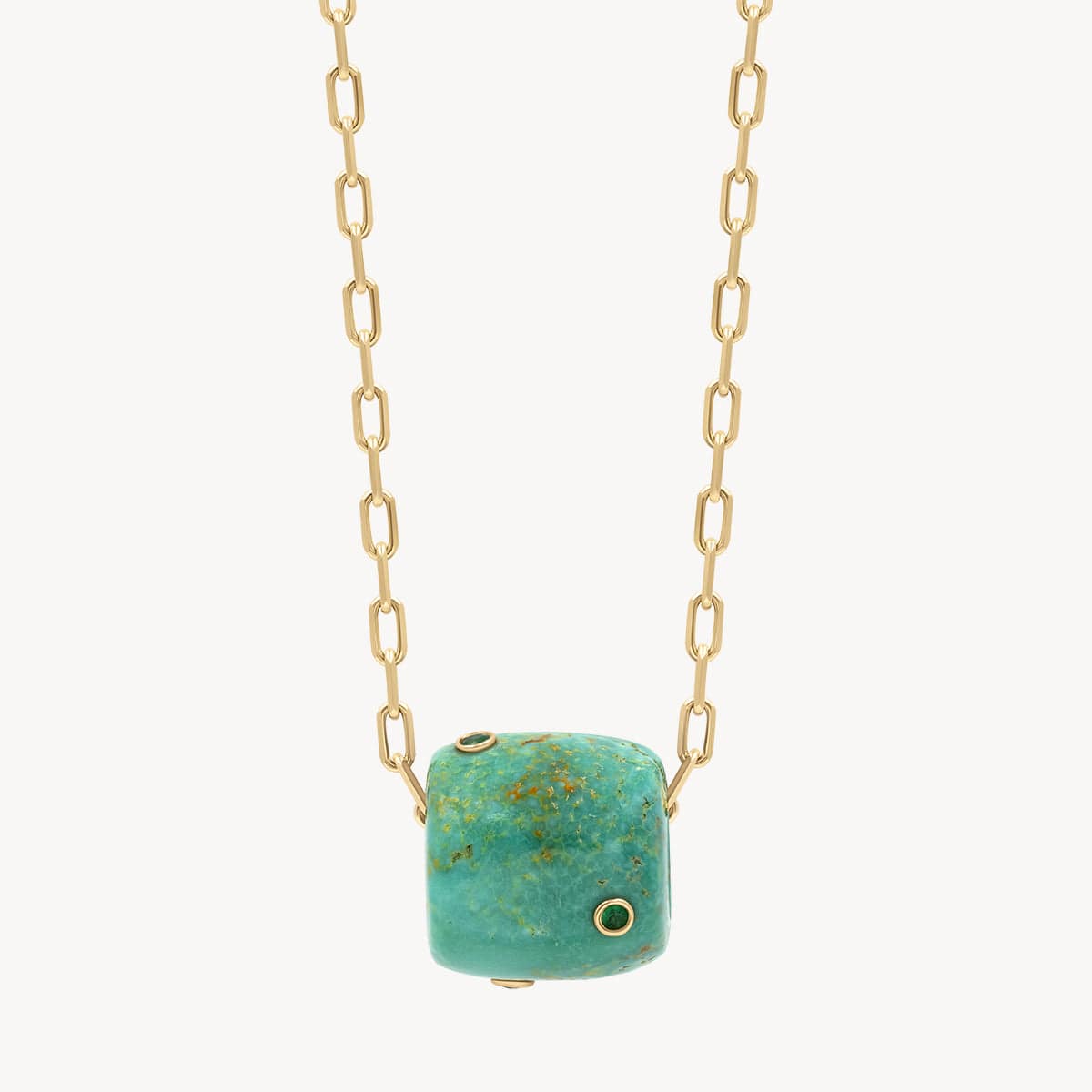 Turquoise Orbit Pendant Necklace - Handmade Boho Jewelry for Women - Perfect for Everyday Wear & Special Occasions