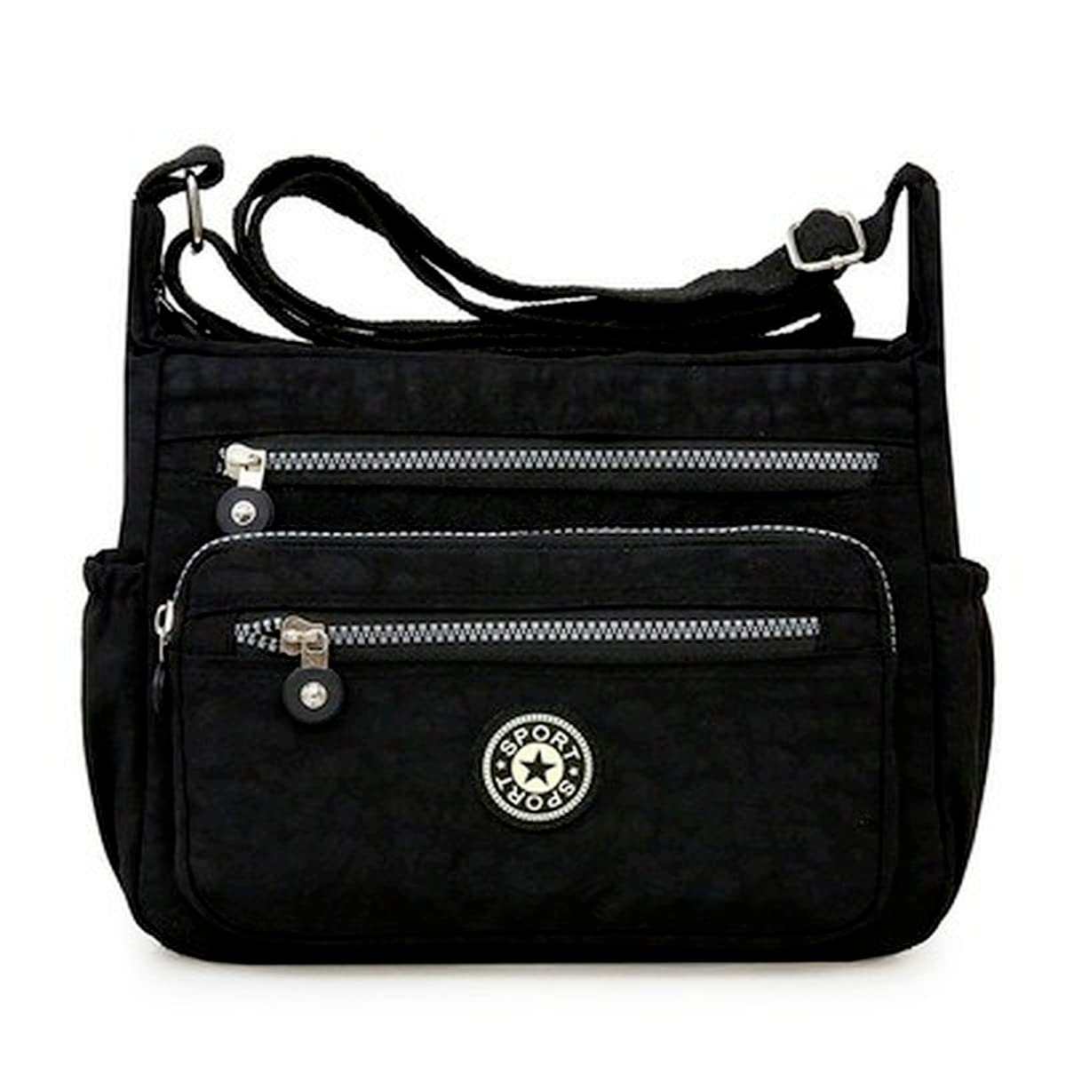 Waterproof Crossbody Bag for Women - Lightweight Nylon Shoulder Purse with Multiple Pockets | Perfect for Travel, Shopping & Everyday Use