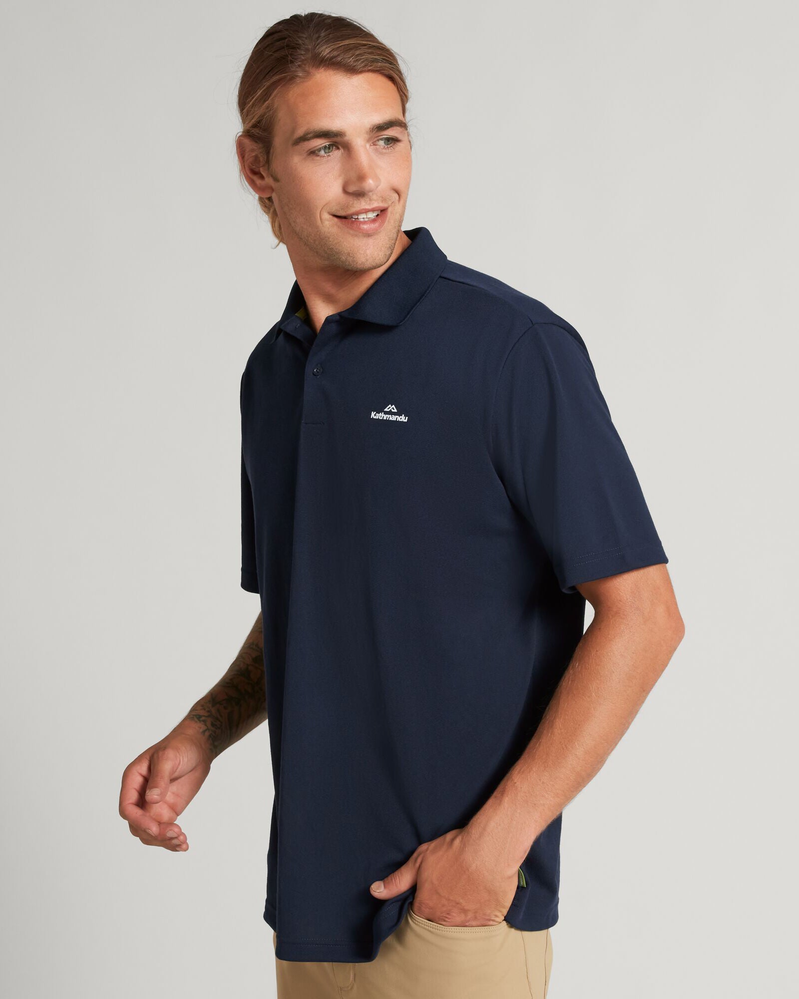 Premium Men's Vanua Polo Shirt - Midnight Navy Blue - Comfortable & Breathable for Golf, Casual Wear & Outdoor Activities