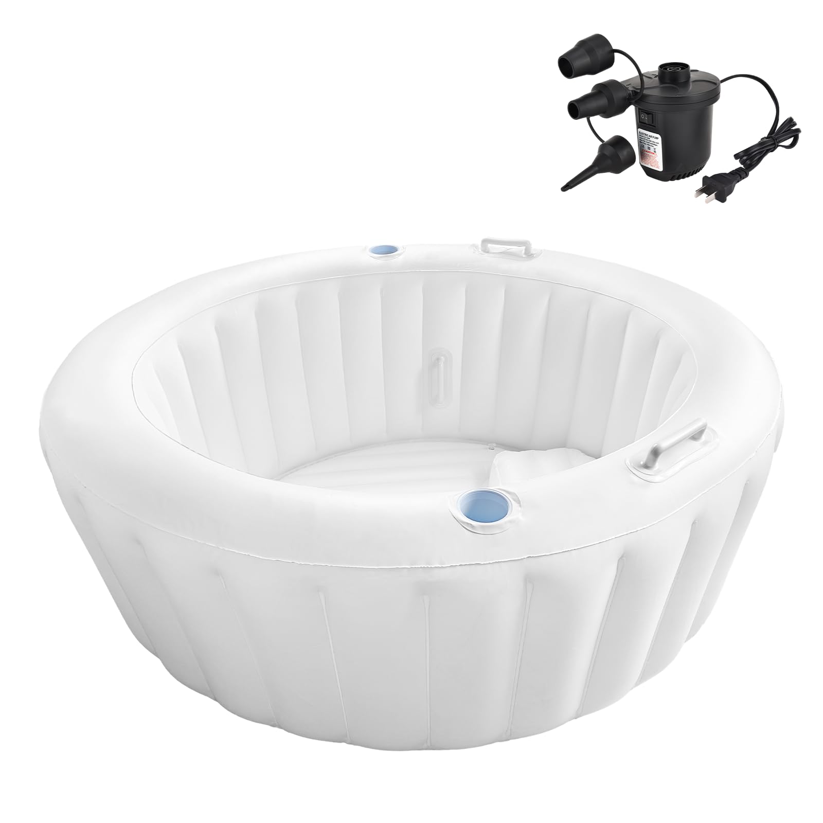 Premium Creamy Marshmallow Birth Pool - Quick Inflation Home Birthing Tub for Relaxation & Water Birth | Multi-Functional for Labor, Hydrotherapy & Kids Swimming | Portable & Comfortable Maternity Pool for Natural Birth at Home