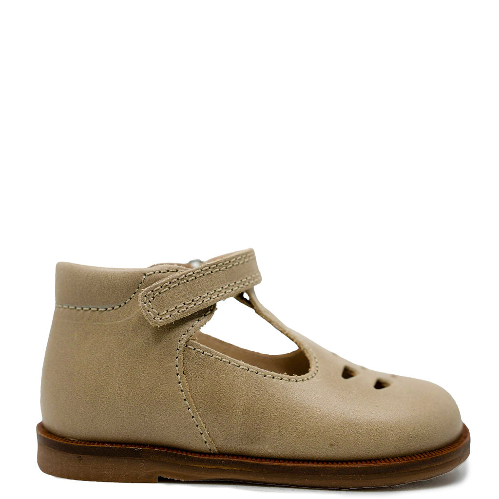 Beberlis Women's Clay Perforated T-Strap Sandals - Breathable Comfort for Summer, Beach, and Casual Outings