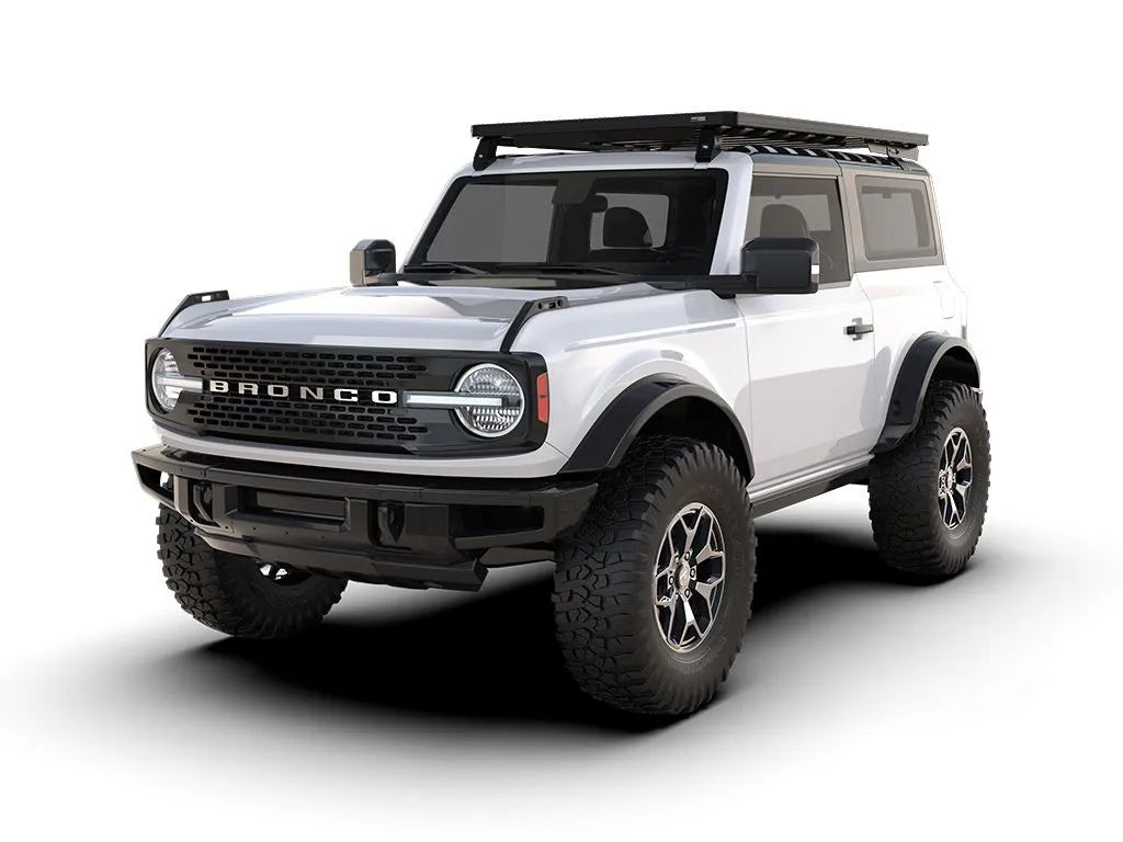 2022+ Ford Bronco 2 Door Slimline II Roof Rack | Heavy Duty Aluminum Cargo Carrier | Perfect for Off-Road Adventures & Outdoor Gear Storage