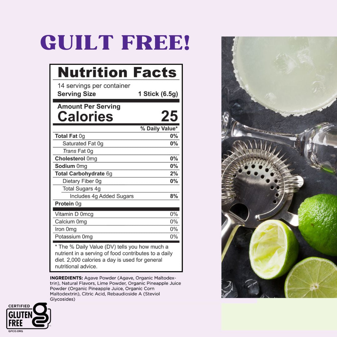Maud's Mixers Classic Margarita Cocktail Mix - Premium Lime Flavored Drink Mix for Margaritas, Perfect for Parties, BBQs & Summer Gatherings
