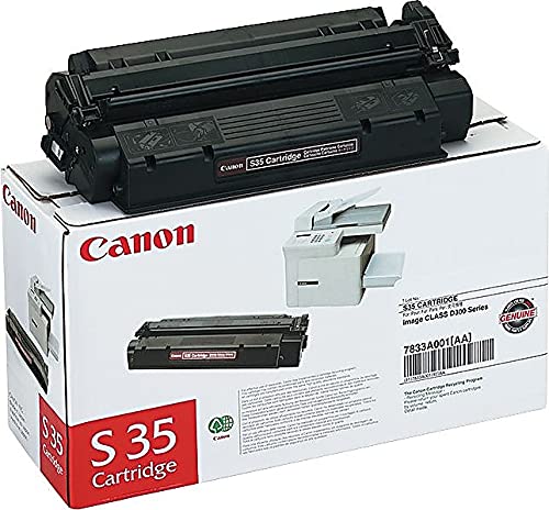 Canon Genuine Toner Cartridge S35 Black (7833A001) - 1 Pack Replacement for imageCLASS D320, D340 & FAXPHONE L170 - High Yield Printing for Home & Office Use
