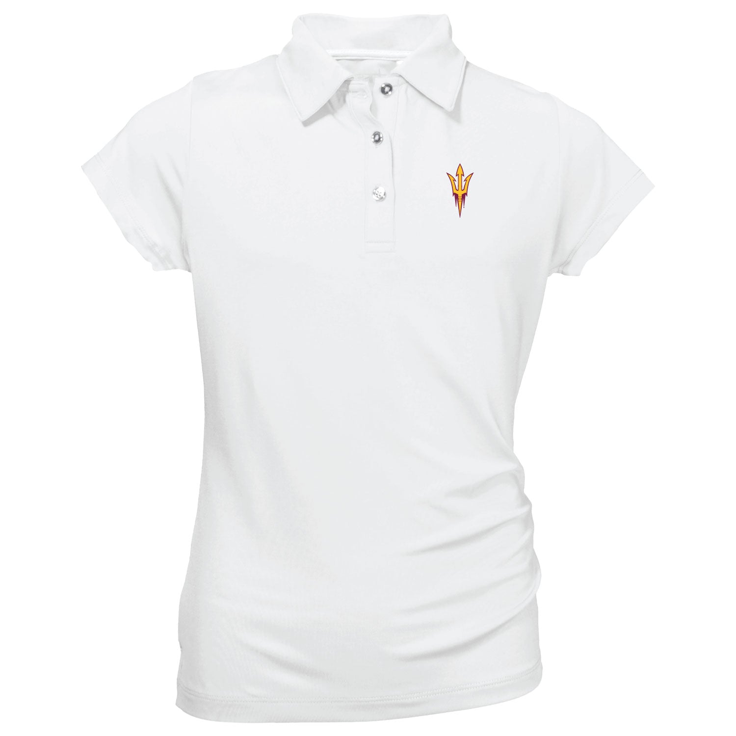 Arizona State Sun Devils Youth Girls' Polo Shirt - Comfortable & Stylish Athletic Top for School, Sports & Fan Events