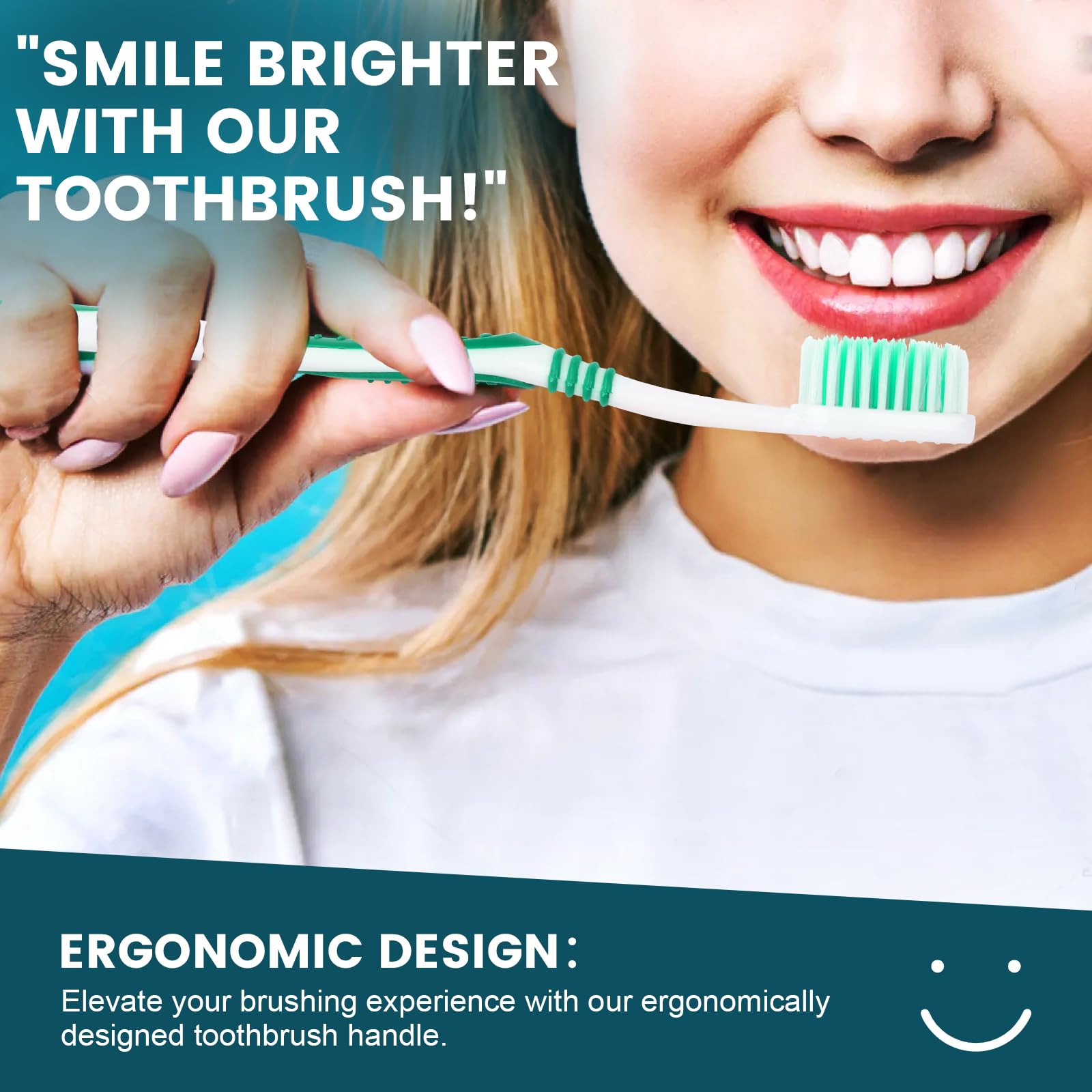 30-Pack Premium Individually Wrapped Toothbrushes - Soft Bristles for Adults & Kids | Disposable Travel Toothbrushes with Ergonomic Handle | Perfect for Hotels, Donations, Camping & Emergency Kits