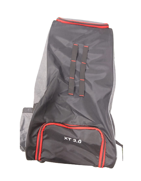 Adidas XT 3.0 Wheeled Duffle Bag for Cricket - Large Sports Travel Duffel with Wheels for Cricket Gear, Gym Equipment & Weekend Trips