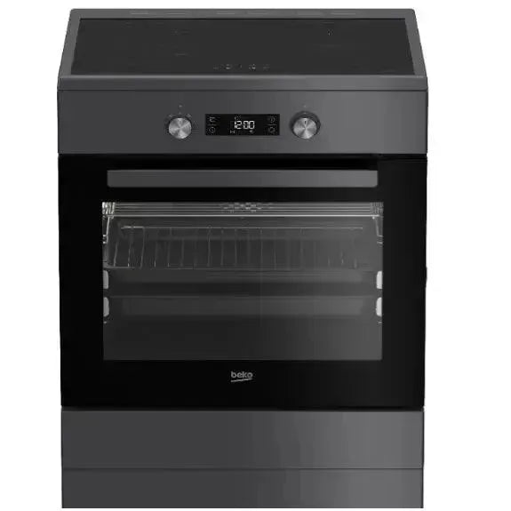 Beko 60cm Upright Induction Stove BFC60IPAN - Fast & Efficient Countertop Cooking for Small Kitchens & Apartments