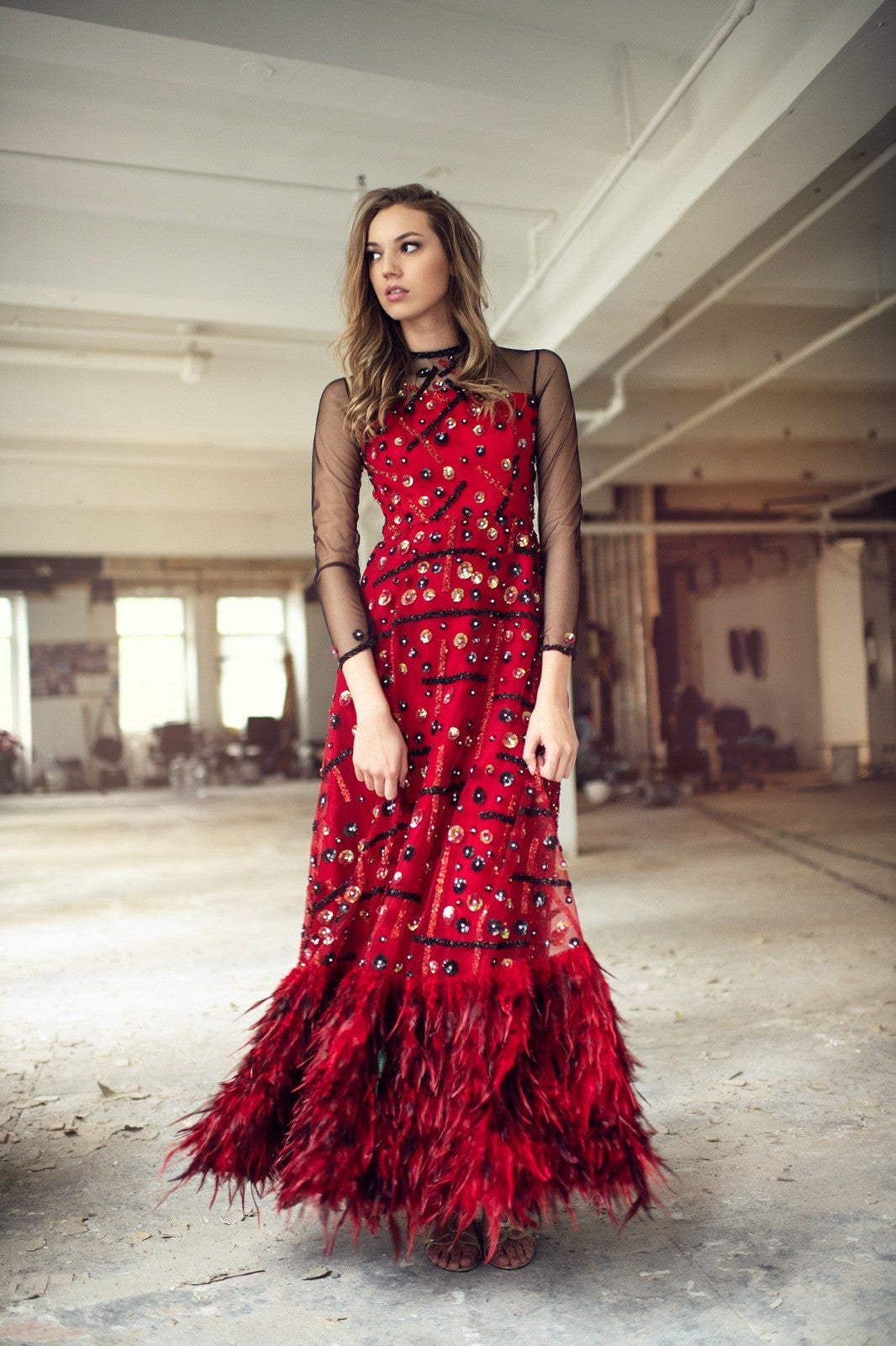Elegant A-Line Floor Length Gown for Women - Formal Evening Dresses for Prom, Wedding & Special Occasions