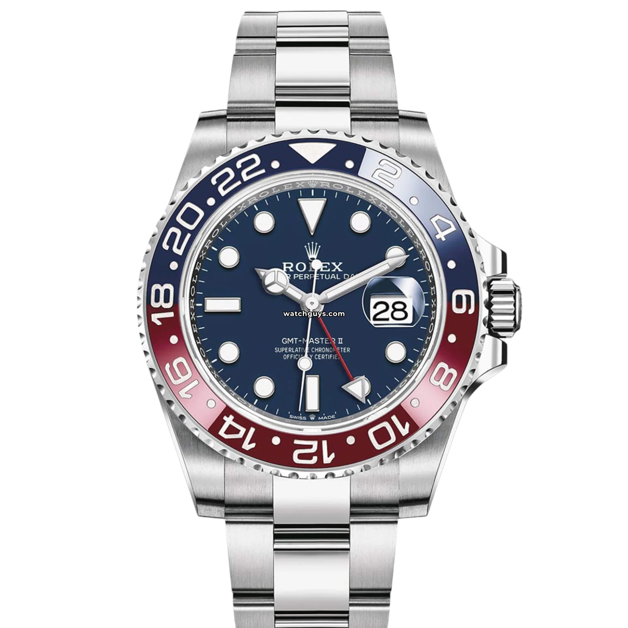 Rolex GMT Master II 126719BLRO Blue Men's Luxury Watch - Perfect for Travel, Business & Collectors