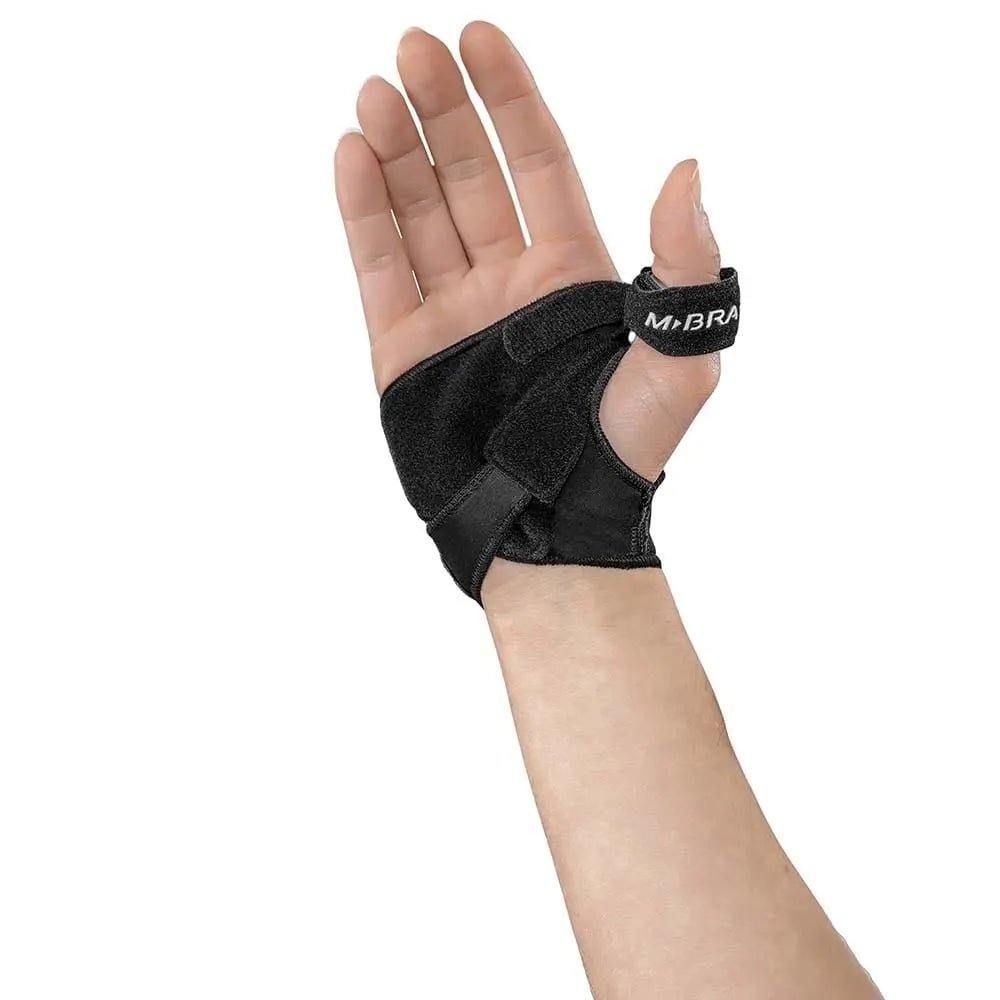 M Brace Thumb Splint for Arthritis & Carpal Tunnel Relief - Adjustable Support for Pain Relief, Sprains & Tendonitis - Perfect for Typing, Gaming & Daily Activities