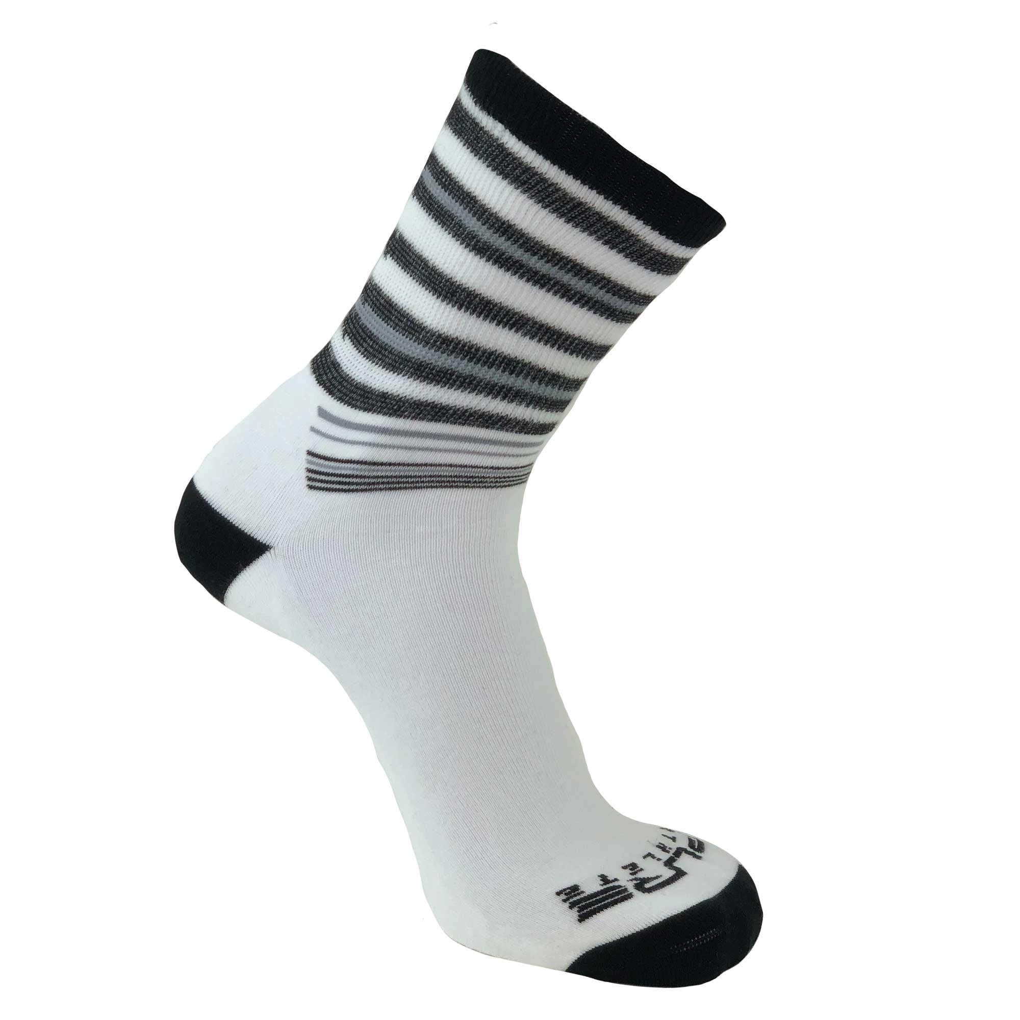 Diabetic Socks for Men & Women - Breathable Loose Fit Non-Binding Crew Socks for Neuropathy & Circulation - 3/6 Pair Pack (Black/White/Gray) - Ideal for Daily Wear, Diabetes Care & Comfortable Foot Support