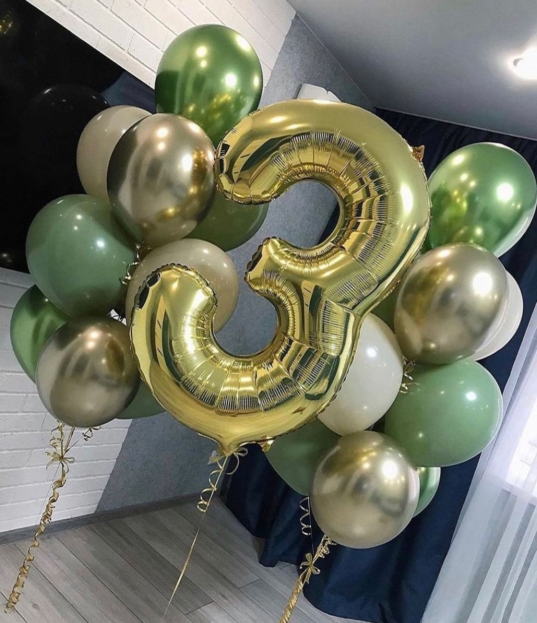 Birthday Balloon Bouquet Set - Colorful Latex & Foil Balloons for Party Decorations - Perfect for Birthdays, Baby Showers & Celebrations